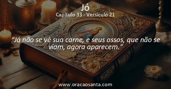 Jó 33:21