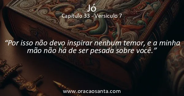 Jó 33:7