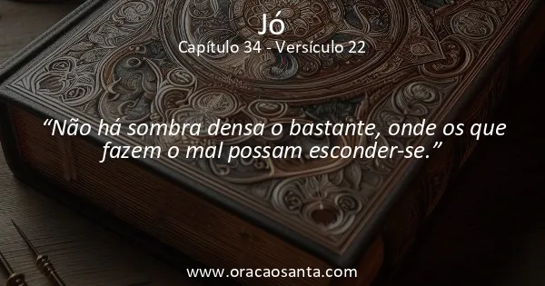 Jó 34:22