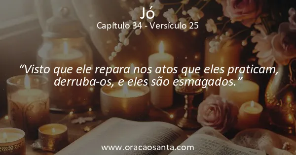 Jó 34:25