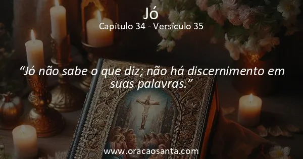 Jó 34:35