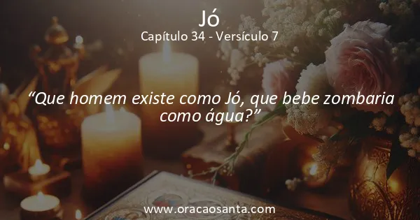 Jó 34:7