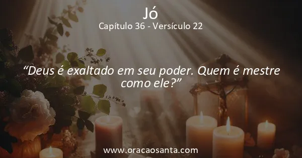 Jó 36:22