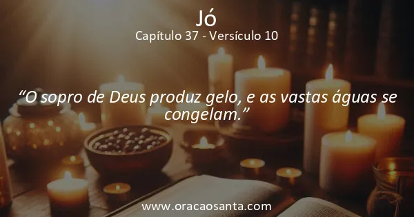 Jó 37:10