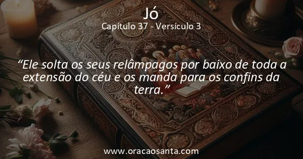 Jó 37:3