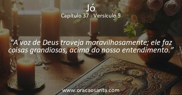 Jó 37:5