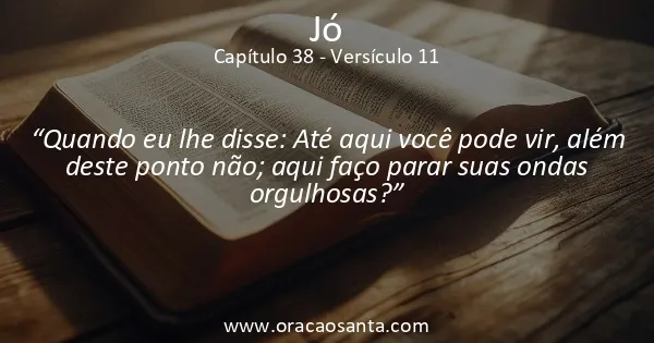 Jó 38:11