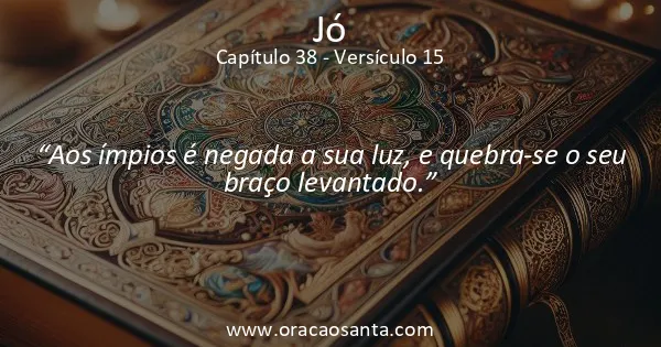 Jó 38:15