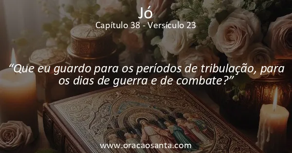 Jó 38:23