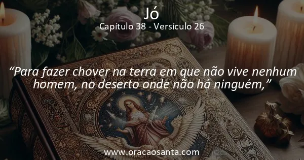 Jó 38:26