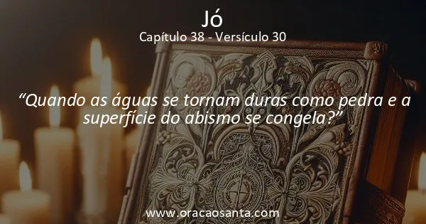 Jó 38:30