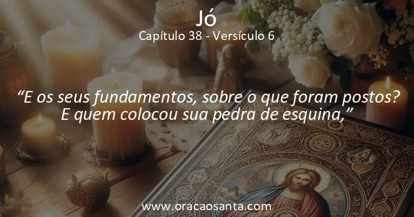 Jó 38:6