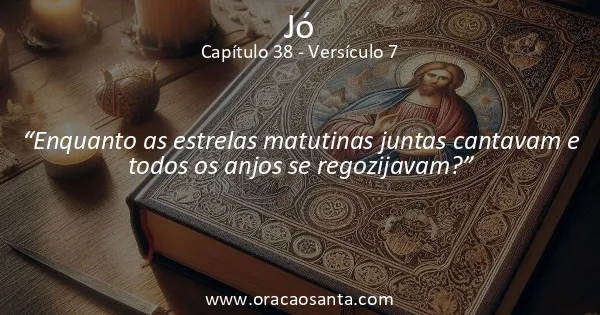 Jó 38:7