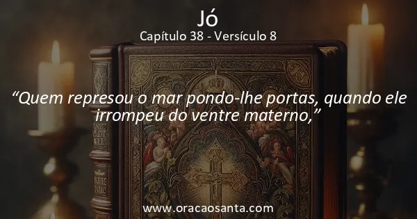 Jó 38:8