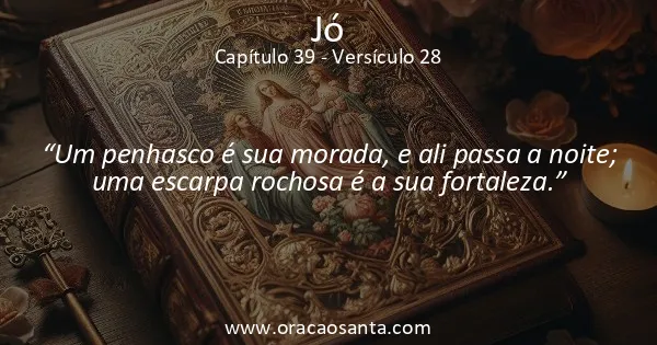 Jó 39:28