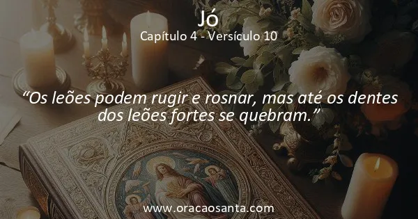 Jó 4:10