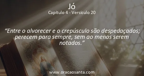 Jó 4:20