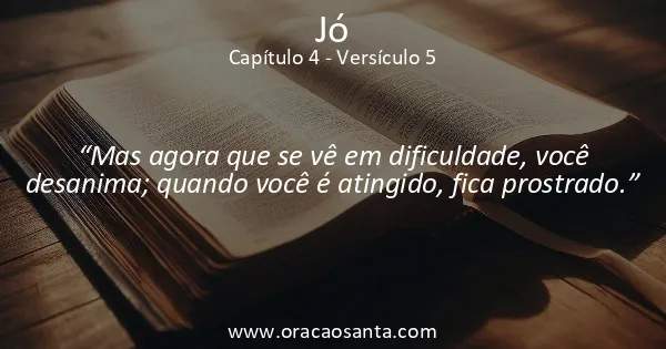 Jó 4:5
