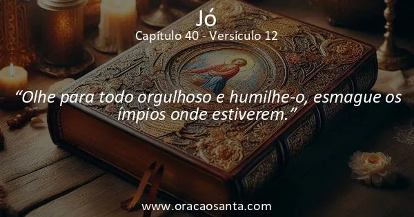 Jó 40:12