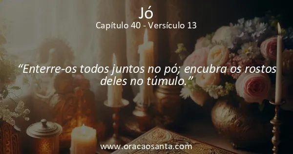 Jó 40:13