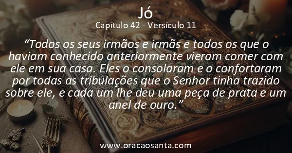 Jó 42:11