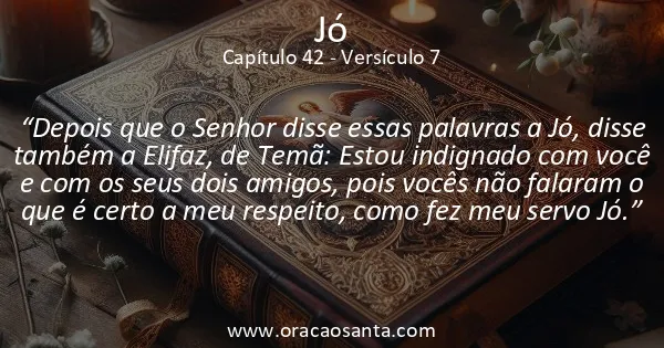 Jó 42:7