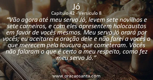Jó 42:8