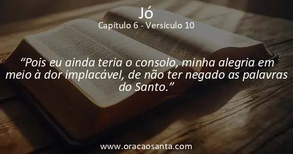 Jó 6:10