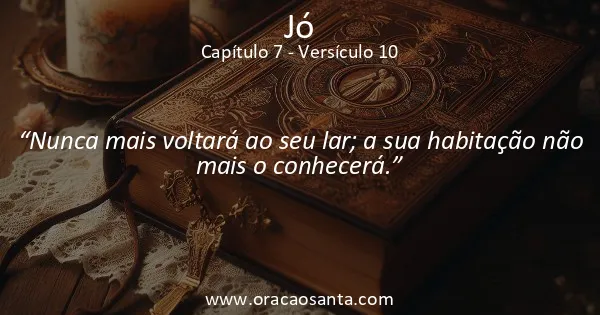 Jó 7:10