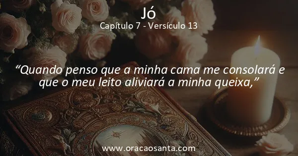Jó 7:13