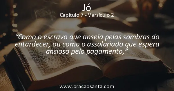 Jó 7:2