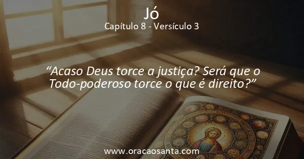 Jó 8:3