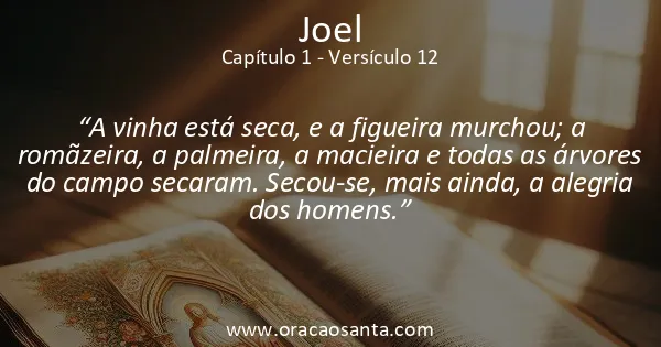 Joel 1:12