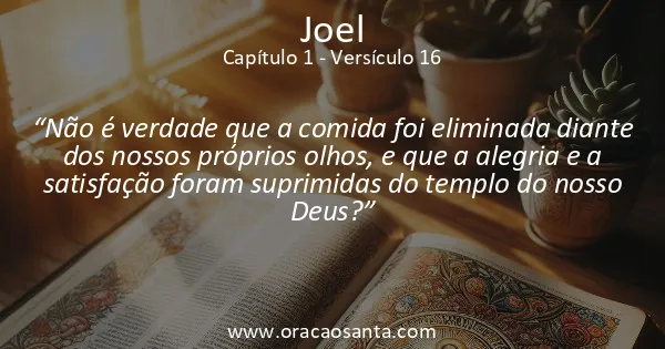 Joel 1:16