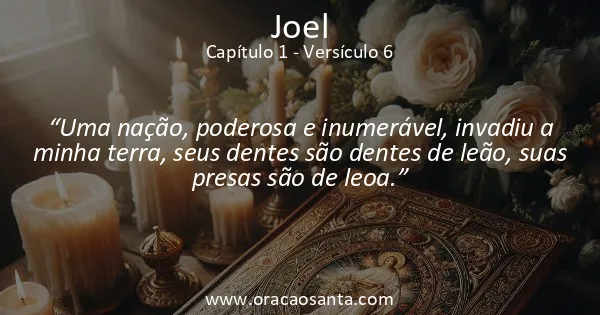 Joel 1:6