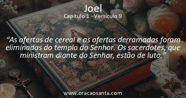 Joel 1:9