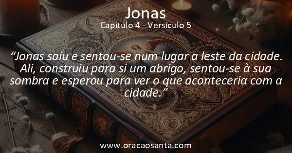 Jonas 4:5