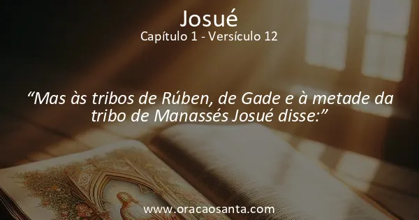 Josué 1:12