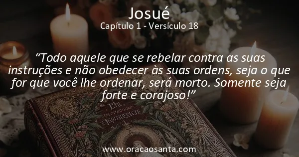 Josué 1:18