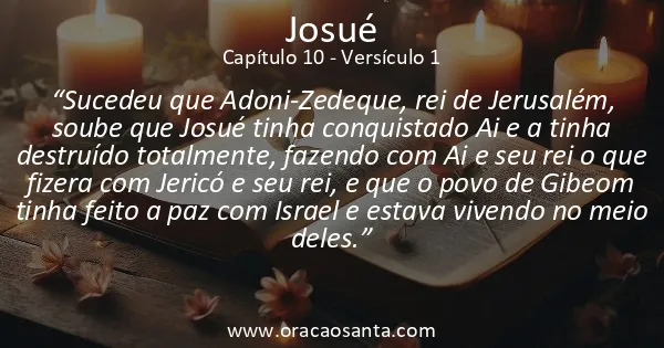 Josué 10:1