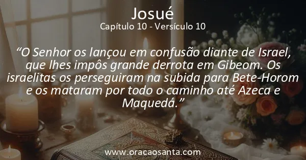 Josué 10:10