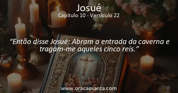 Josué 10:22