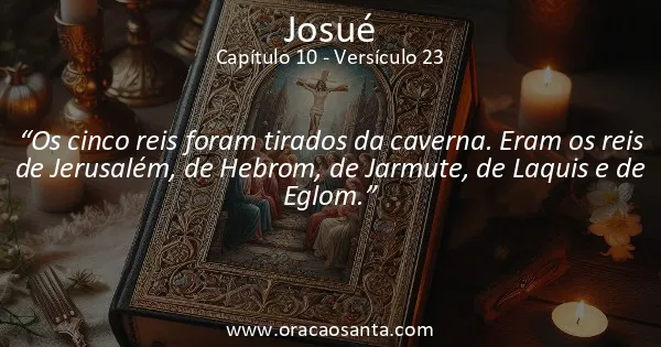 Josué 10:23