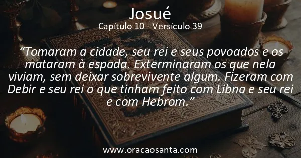 Josué 10:39