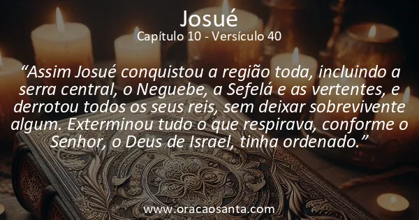 Josué 10:40
