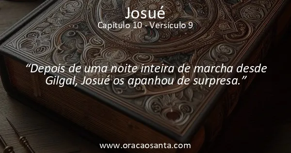 Josué 10:9