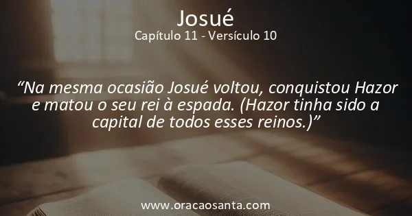 Josué 11:10