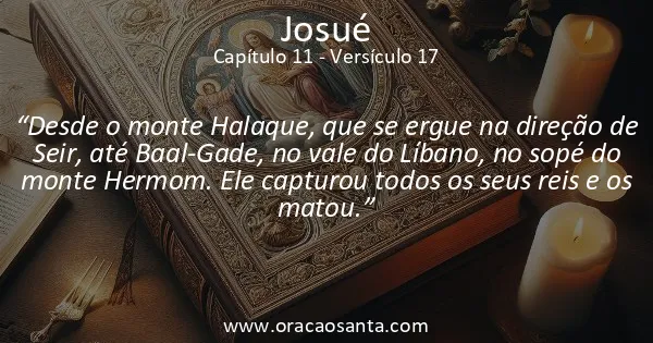 Josué 11:17