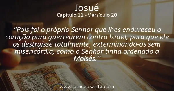 Josué 11:20