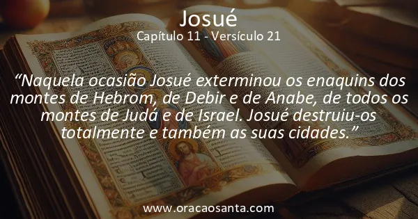 Josué 11:21